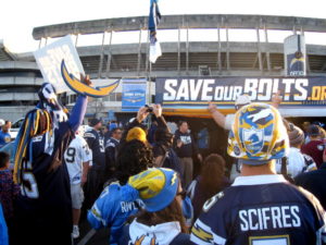 save our bolts 300x225 - Chargers History