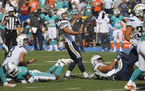 Chargers miss kick again and lose to Miami 19-17 (this time in a soccer stadium)