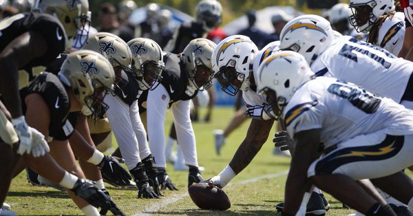 Chargers Practice With Saints – Watch Training Camp Videos