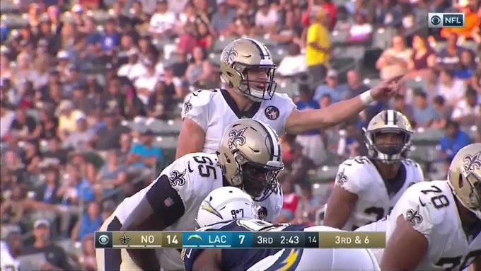 Former BYU Quarterback Taysom Hill Gives Saints a Spark in 36-7 Preseason Rout of Chargers