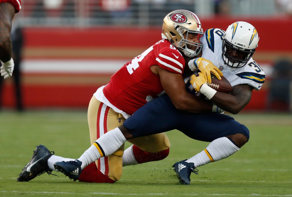 Chargers Win Final Preseason Game 23-21 Over 49ers