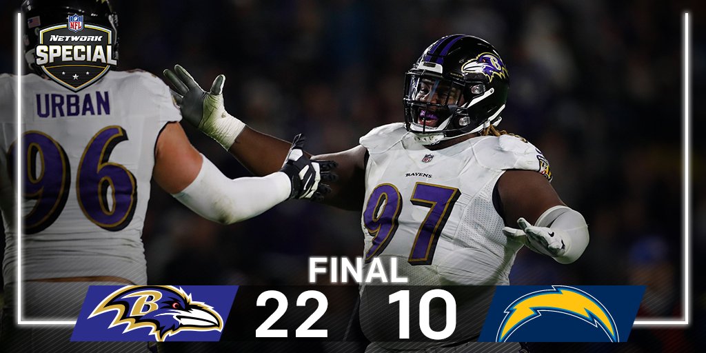 Ravens Defense Short Circuits Chargers