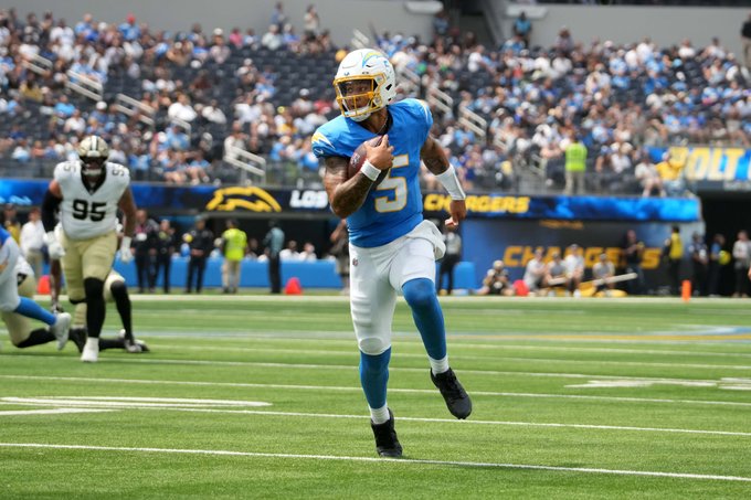 Chargers backup QB Trey Lance looked “Electric” vs Saints