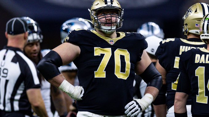 Chargers acquire offensive lineman Trevor Penning from New Orleans Saints