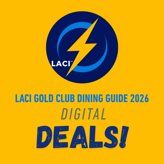 The LACI Gold Club Dining Guide features digital coupon offers for great food & drink choices throughout the entire Southern California area and beyond!