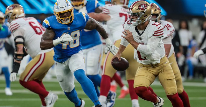 Chargers did not show much energy vs. 49ers